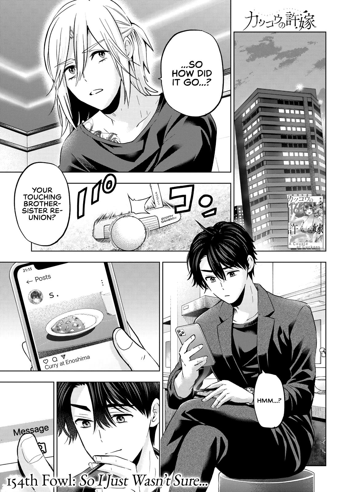 Kakkou no Iinazuke Chap 154 - Next Chap 155