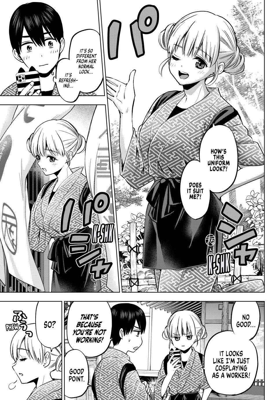 Kakkou no Iinazuke Chap 187 - Next Chap 188