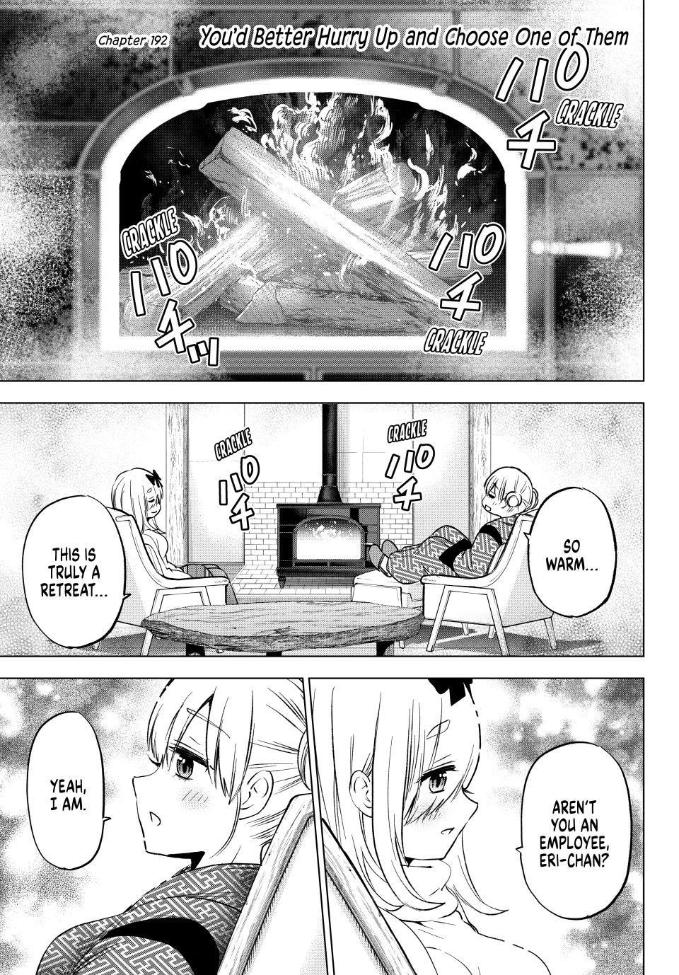 Kakkou no Iinazuke Chap 192 - Next Chap 193