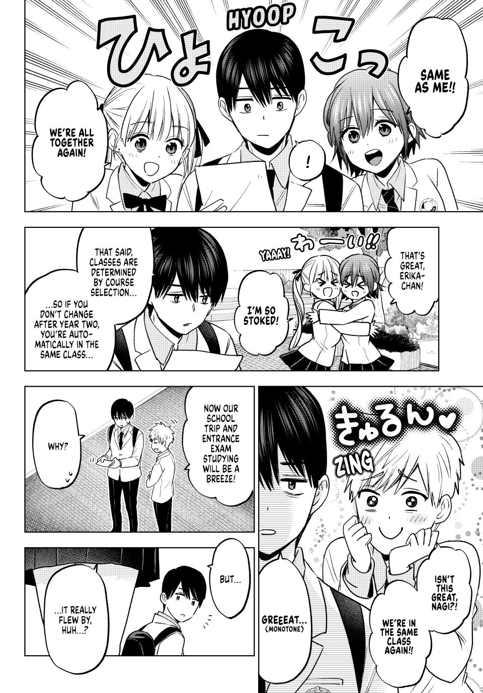 Kakkou no Iinazuke Chap 206 - Next Chap 207