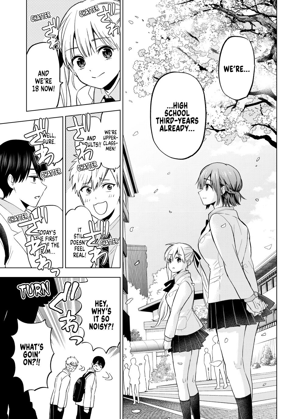 Kakkou no Iinazuke Chap 206 - Next Chap 207