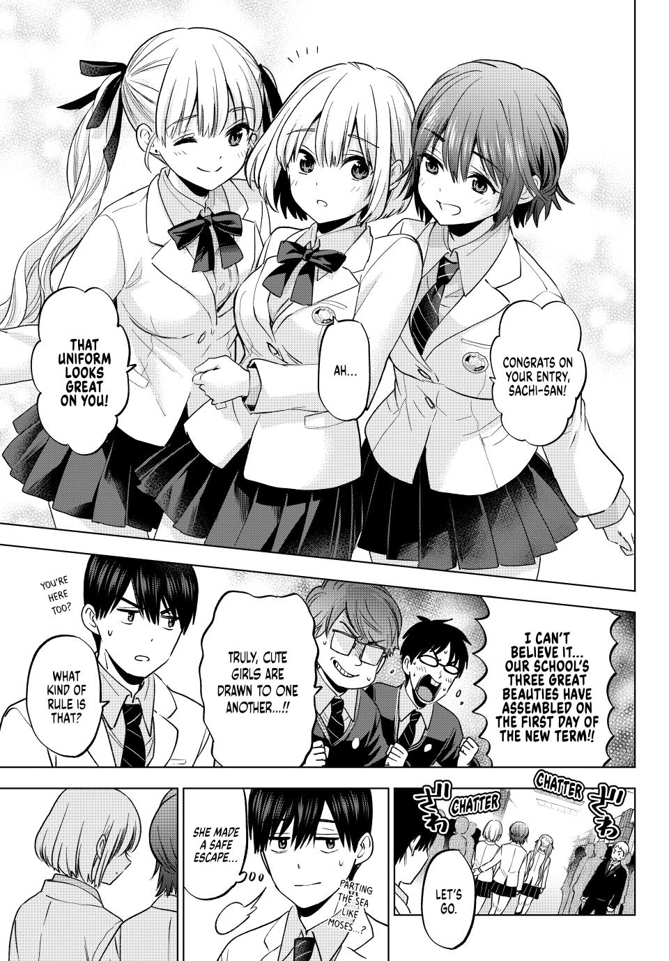 Kakkou no Iinazuke Chap 206 - Next Chap 207