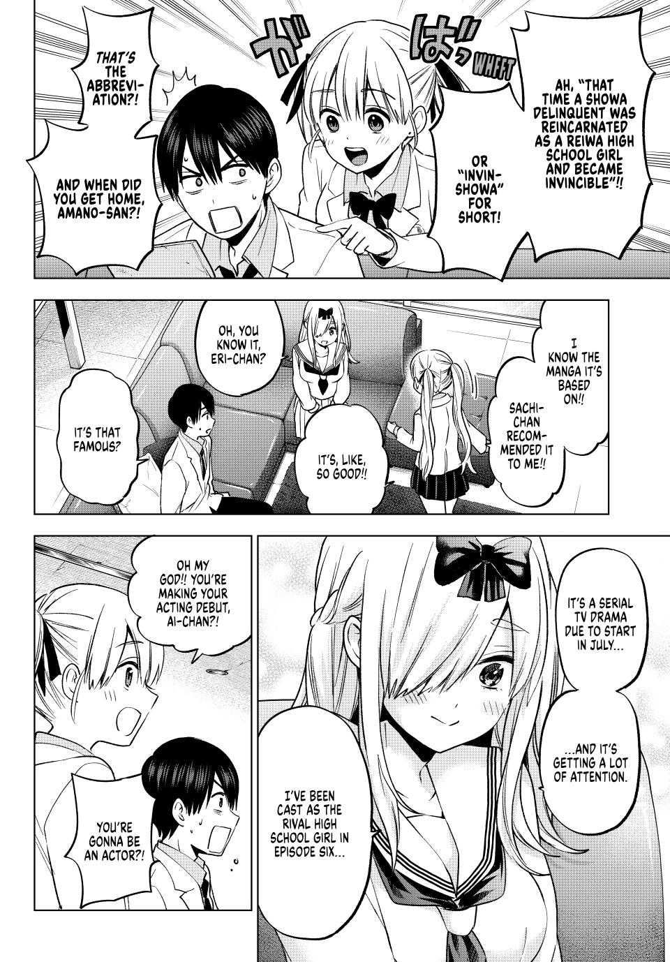 Kakkou no Iinazuke Chap 208 - Next Chap 209