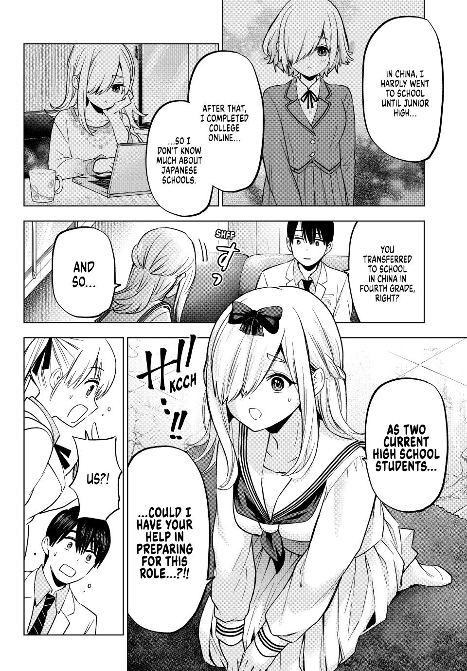 Kakkou no Iinazuke Chap 208 - Next Chap 209