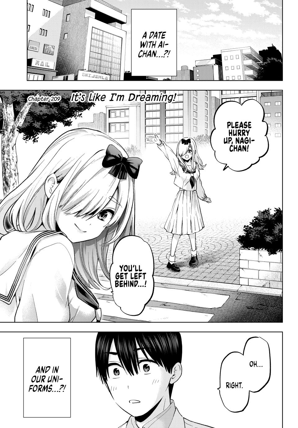 Kakkou no Iinazuke Chap 209 - Next Chap 210