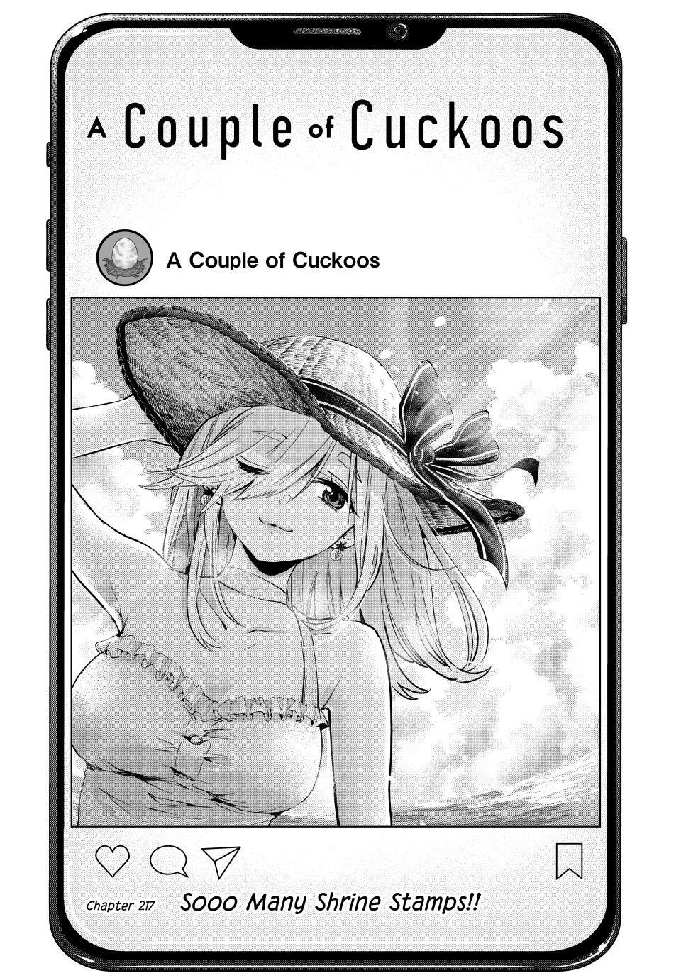 Kakkou no Iinazuke Chap 217 - Next Chap 218