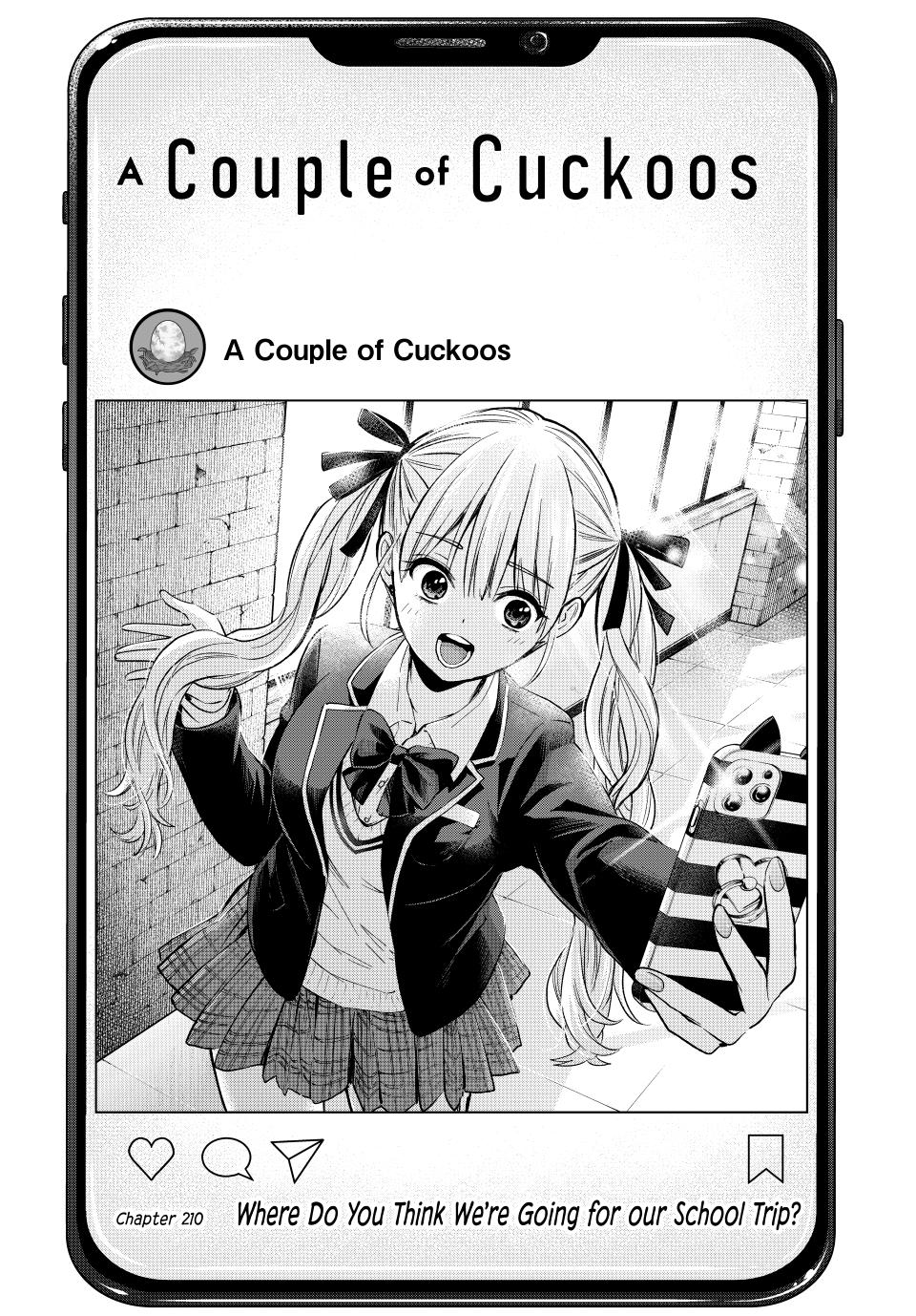 Kakkou no Iinazuke Chap 210 - Next Chap 211
