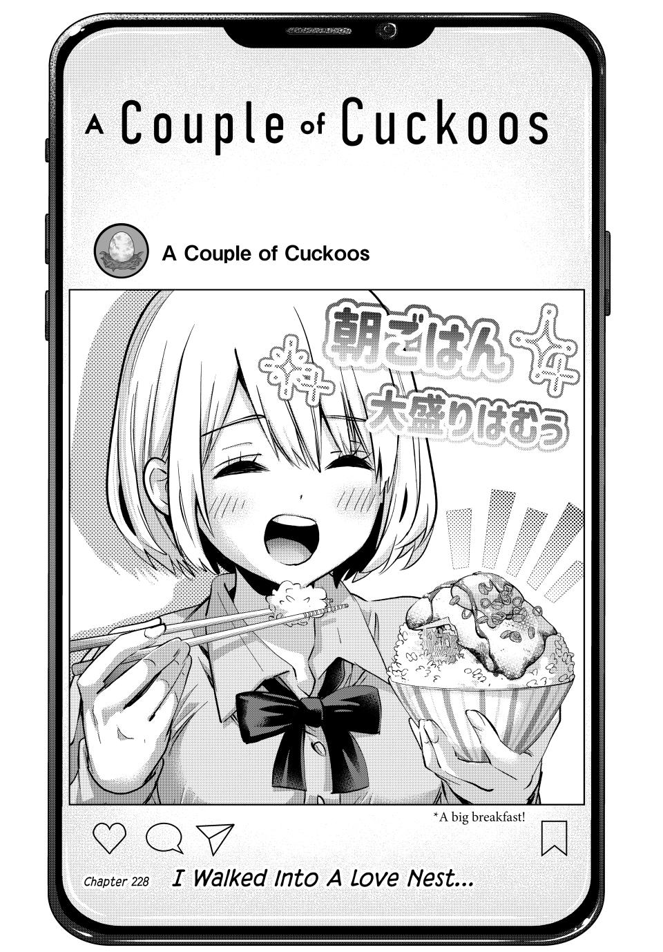 Kakkou no Iinazuke Chap 228 - Next Chap 229
