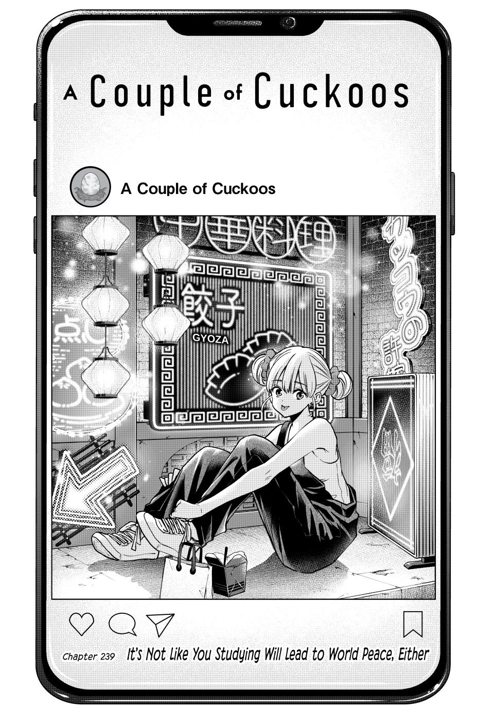 Kakkou no Iinazuke Chap 239 - Next Chap 240