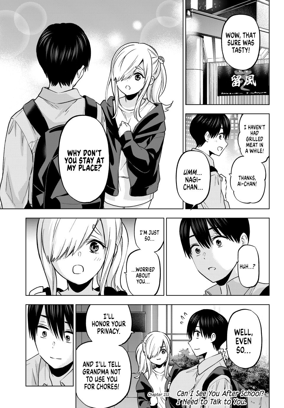 Kakkou no Iinazuke Chap 233 - Next Chap 234