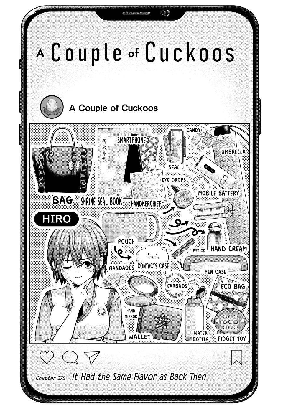 Kakkou no Iinazuke Chap 275 - Next Chap 276