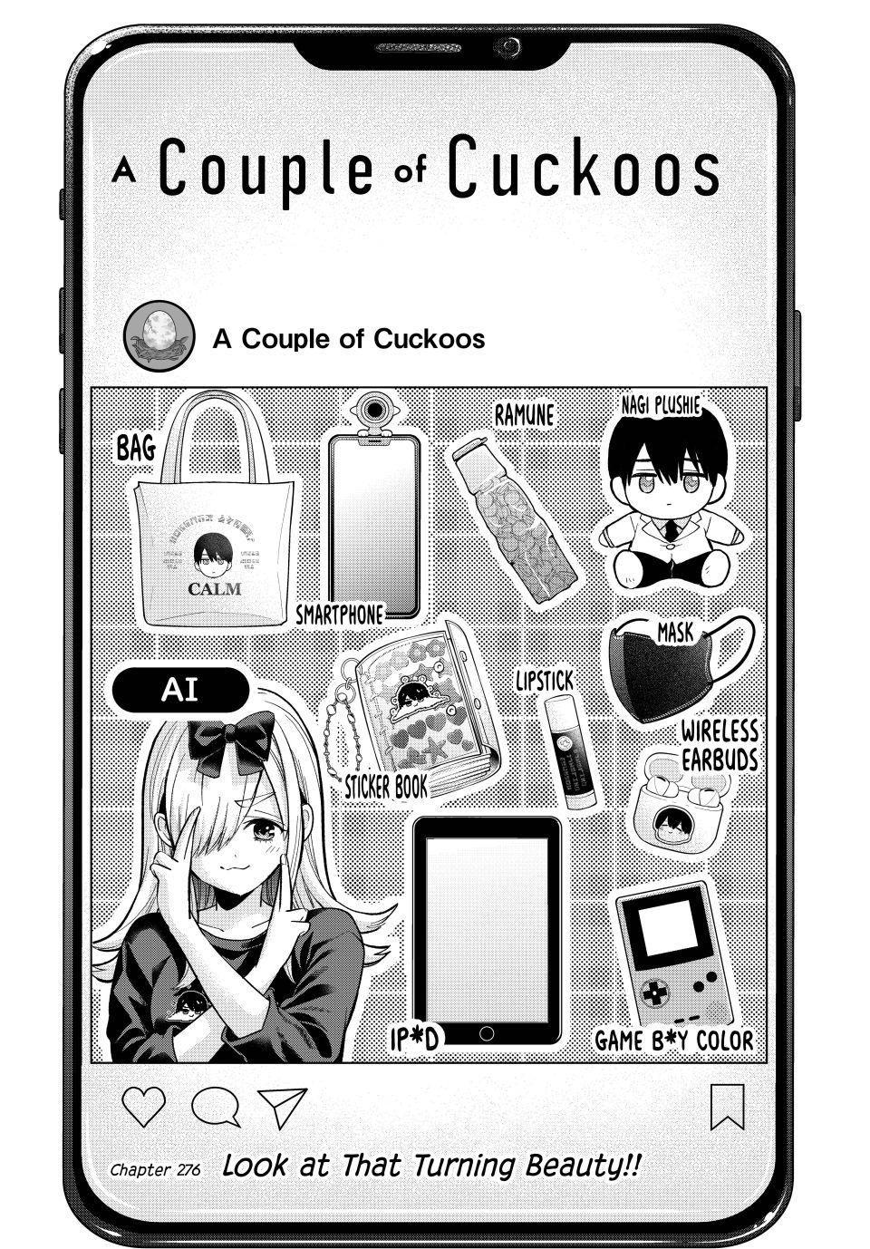 Kakkou no Iinazuke Chap 276 - Next Chap 277