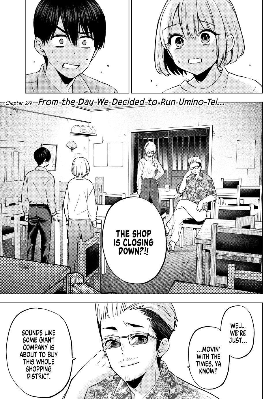 Kakkou no Iinazuke Chap 279 - Next Chap 280