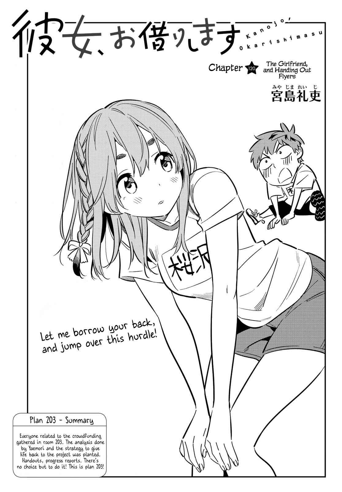 Rent-A-Girlfriend Chap 120 - Next Chap 121