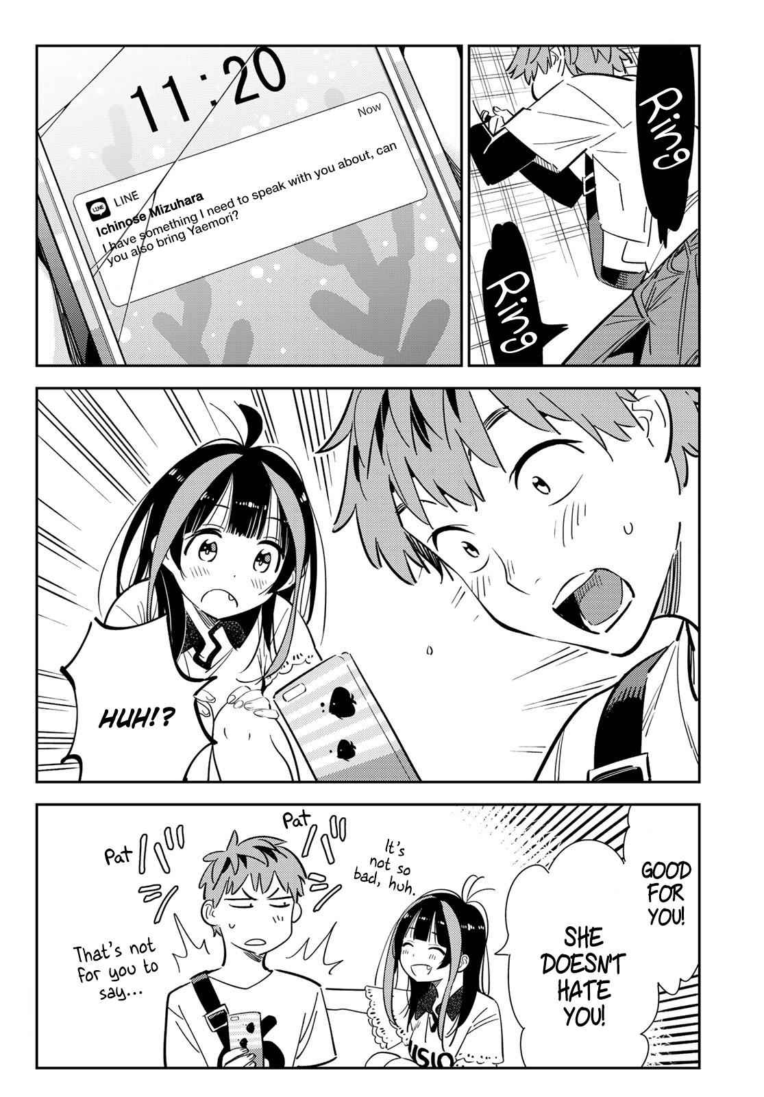 Rent-A-Girlfriend Chap 123 - Next Chap 124