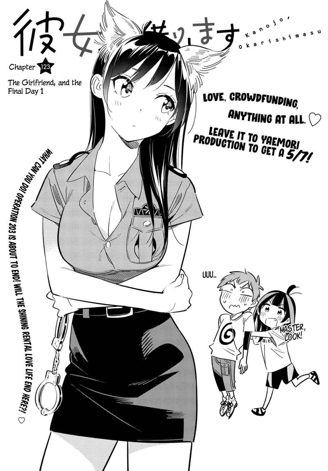 Rent-A-Girlfriend Chap 123 - Next Chap 124