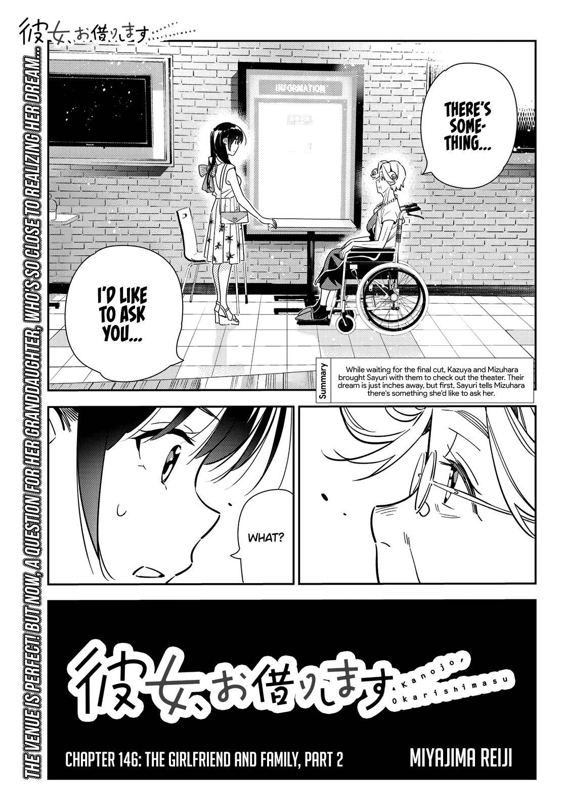 Rent-A-Girlfriend Chap 146 - Next Chap 147