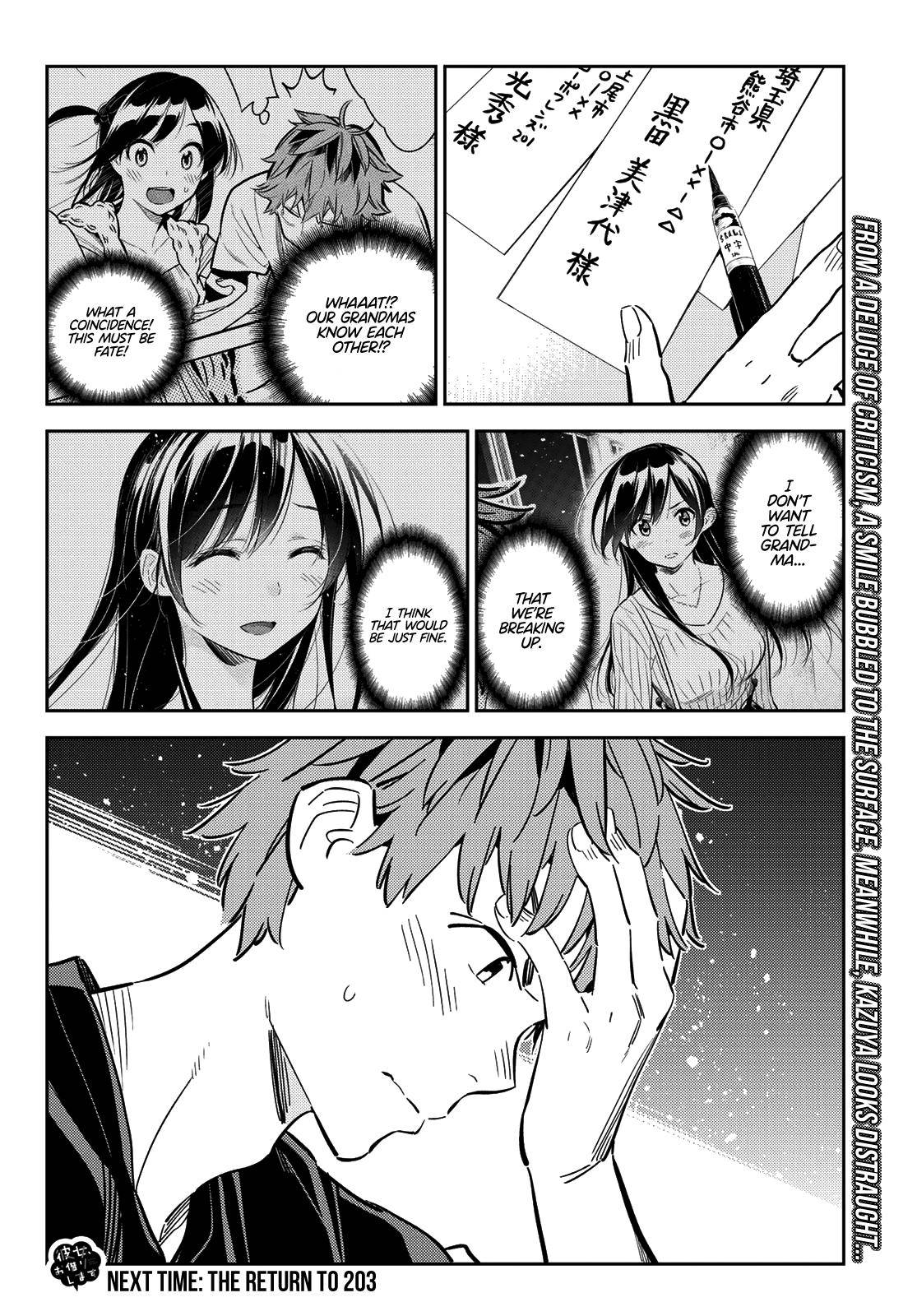 Rent-A-Girlfriend Chap 143 - Next Chap 144