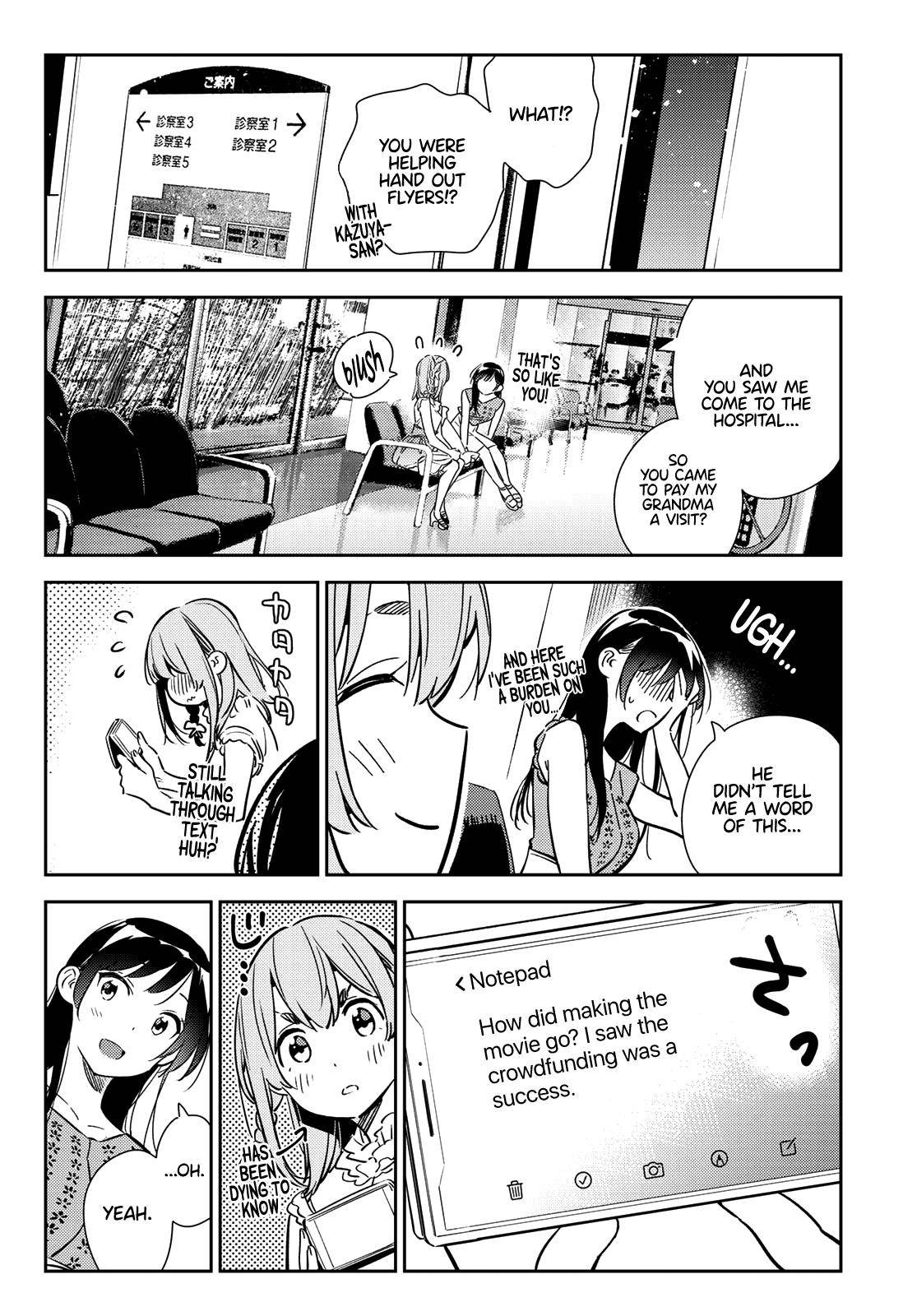 Rent-A-Girlfriend Chap 143 - Next Chap 144