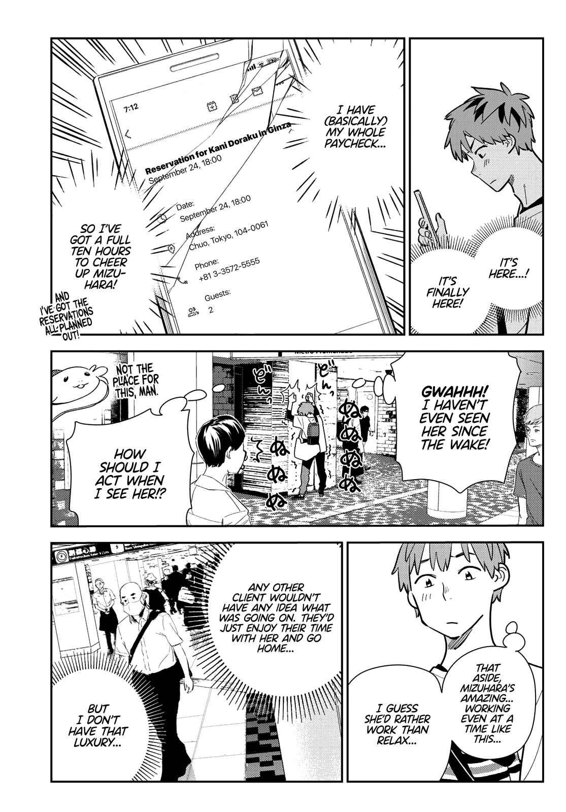 Rent-A-Girlfriend Chap 158 - Next Chap 159