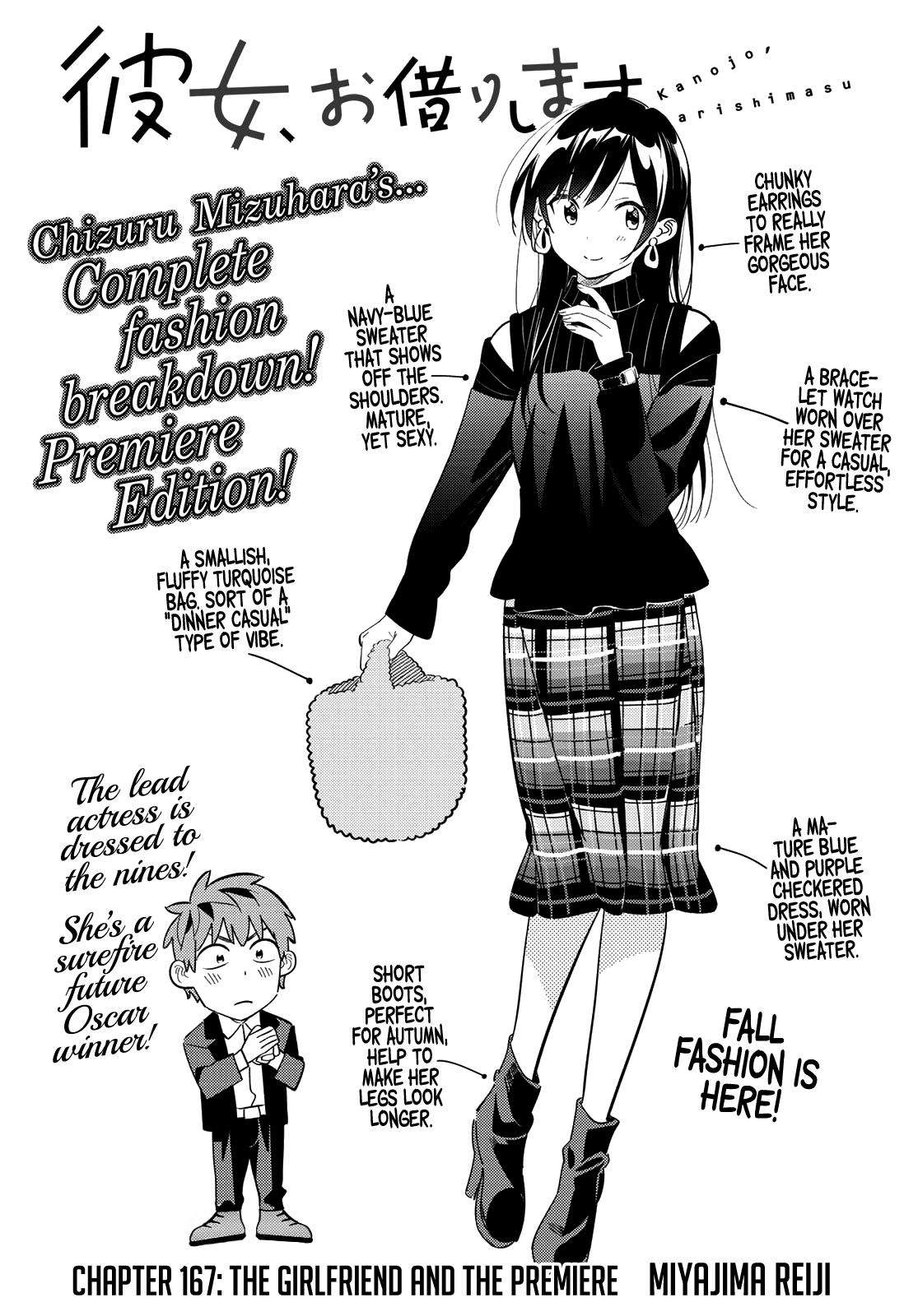 Rent-A-Girlfriend Chap 167 - Next Chap 168