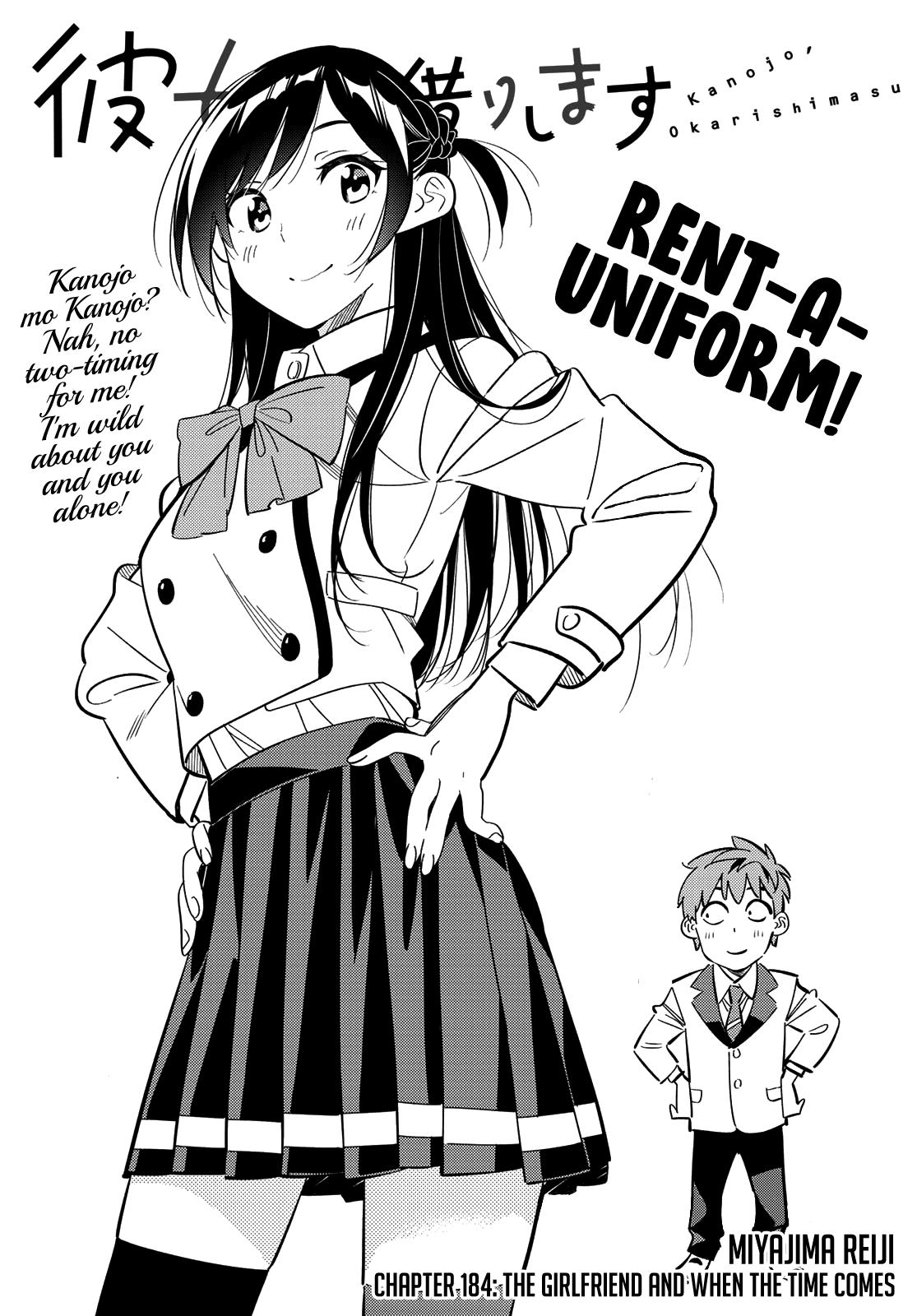 Rent-A-Girlfriend Chap 184 - Next Chap 185