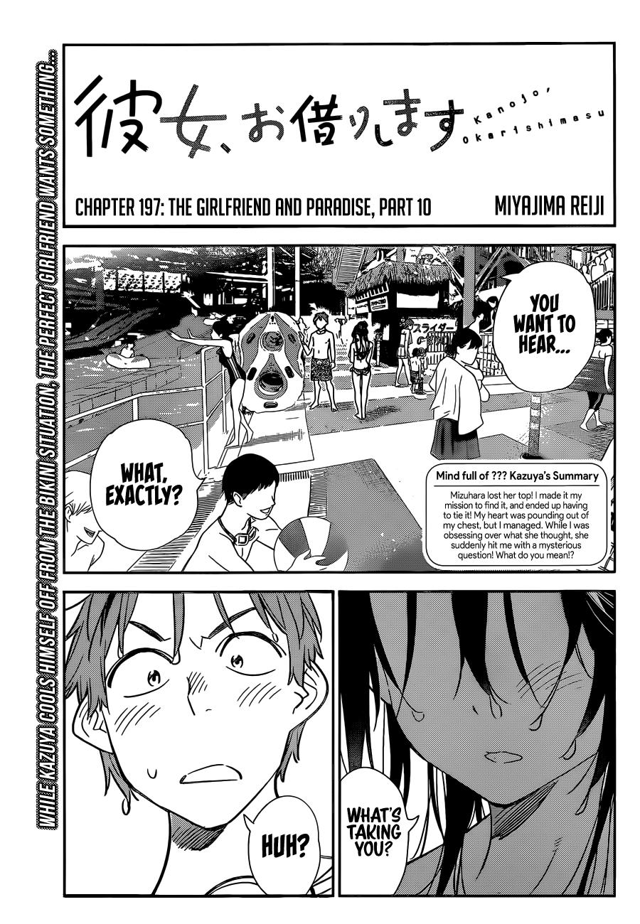 Rent-A-Girlfriend Chap 197 - Next Chap 198