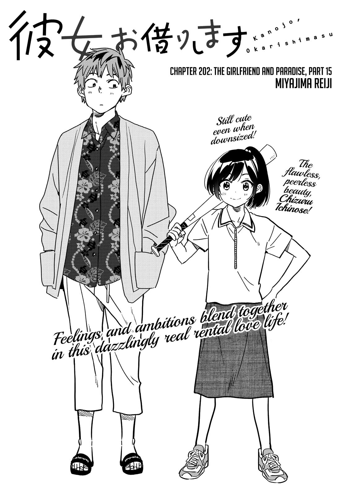 Rent-A-Girlfriend Chap 202 - Next Chap 203