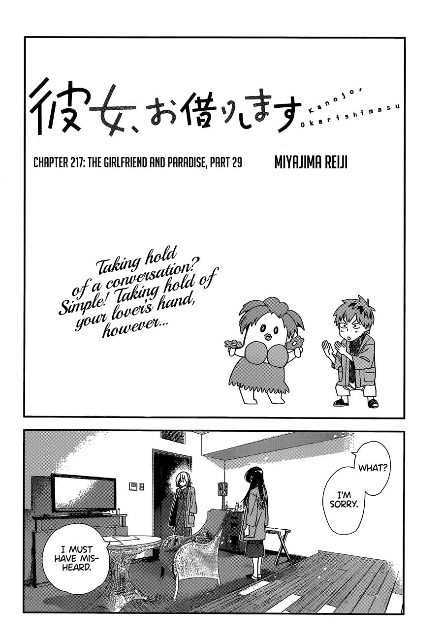 Rent-A-Girlfriend Chap 217 - Next Chap 218