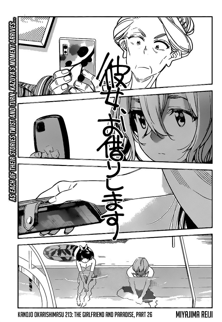 Rent-A-Girlfriend Chap 213 - Next Chap 214