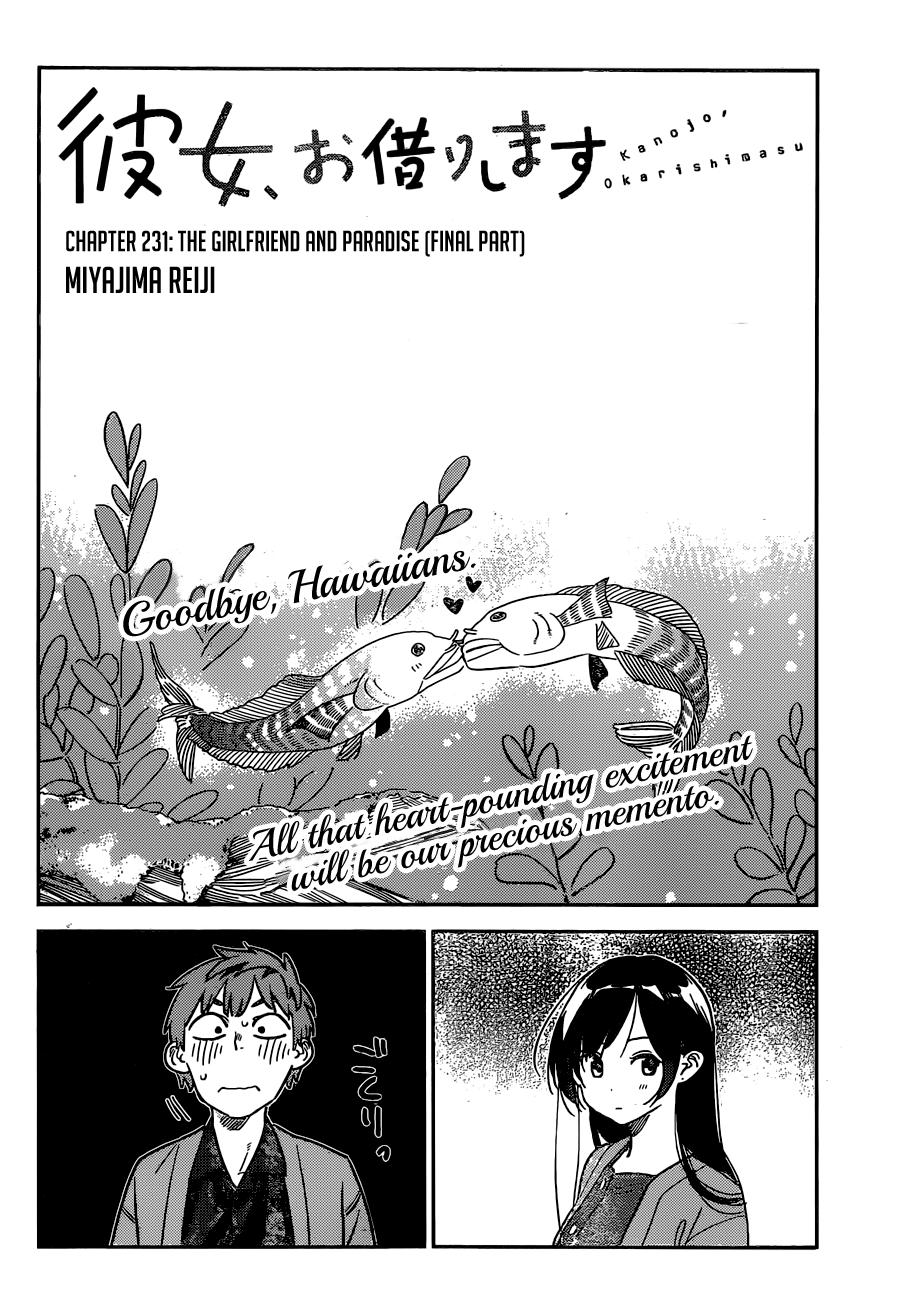 Rent-A-Girlfriend Chap 231 - Next Chap 232