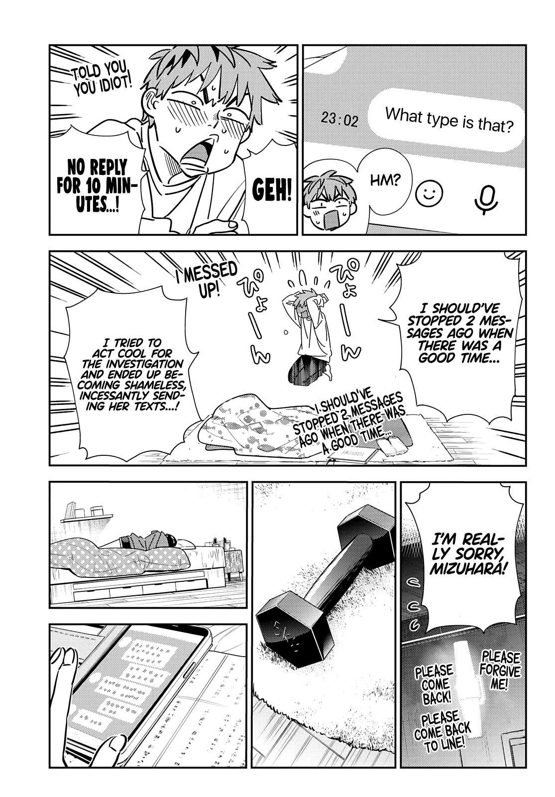 Rent-A-Girlfriend Chap 244 - Next Chap 245