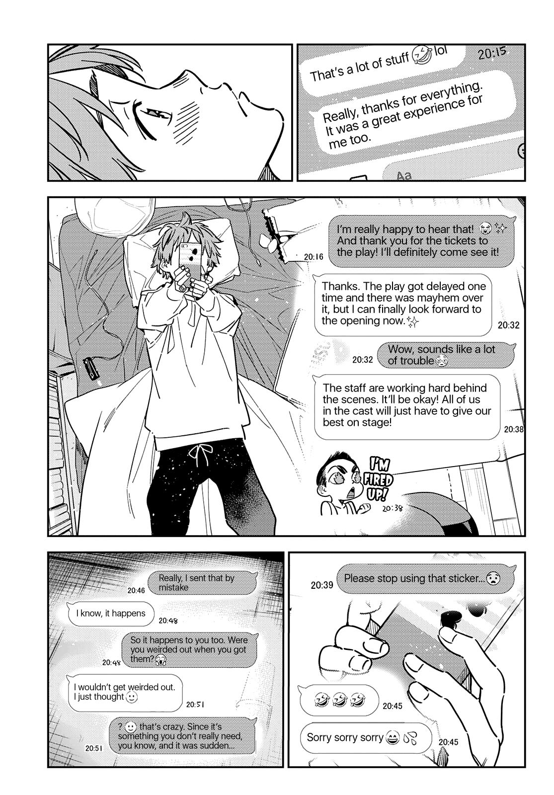 Rent-A-Girlfriend Chap 244 - Next Chap 245