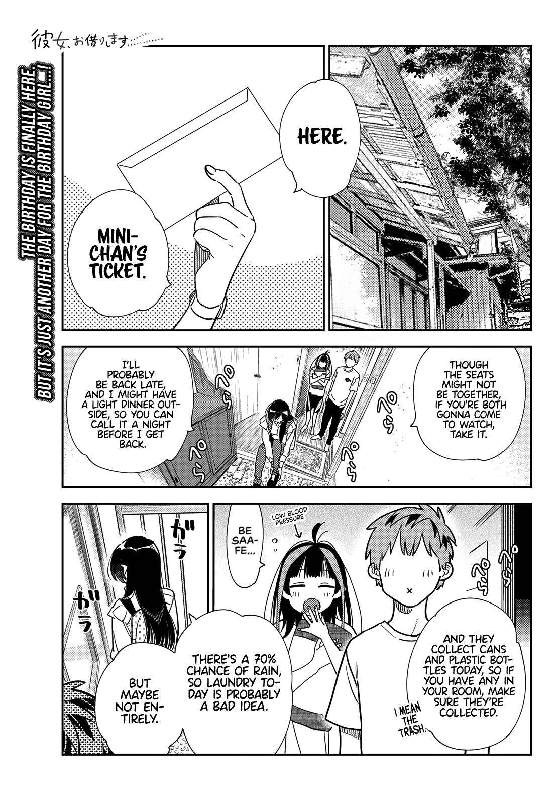 Rent-A-Girlfriend Chap 265 - Next Chap 266