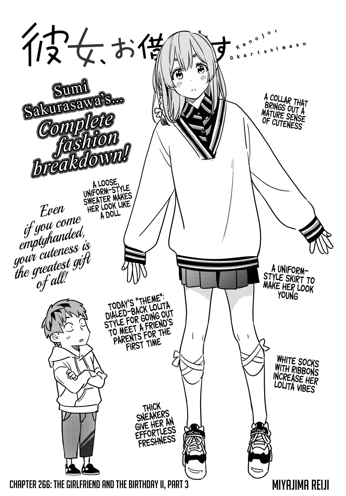 Rent-A-Girlfriend Chap 266 - Next Chap 267