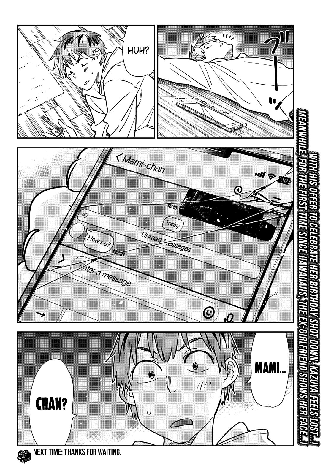 Rent-A-Girlfriend Chap 262 - Next Chap 263
