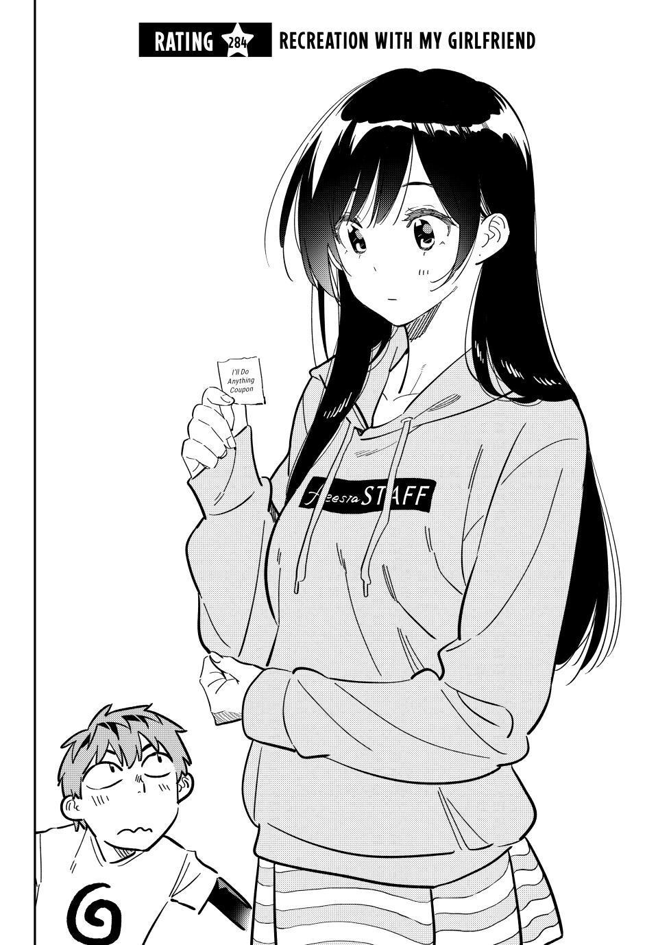 Rent-A-Girlfriend Chap 284 - Next Chap 285