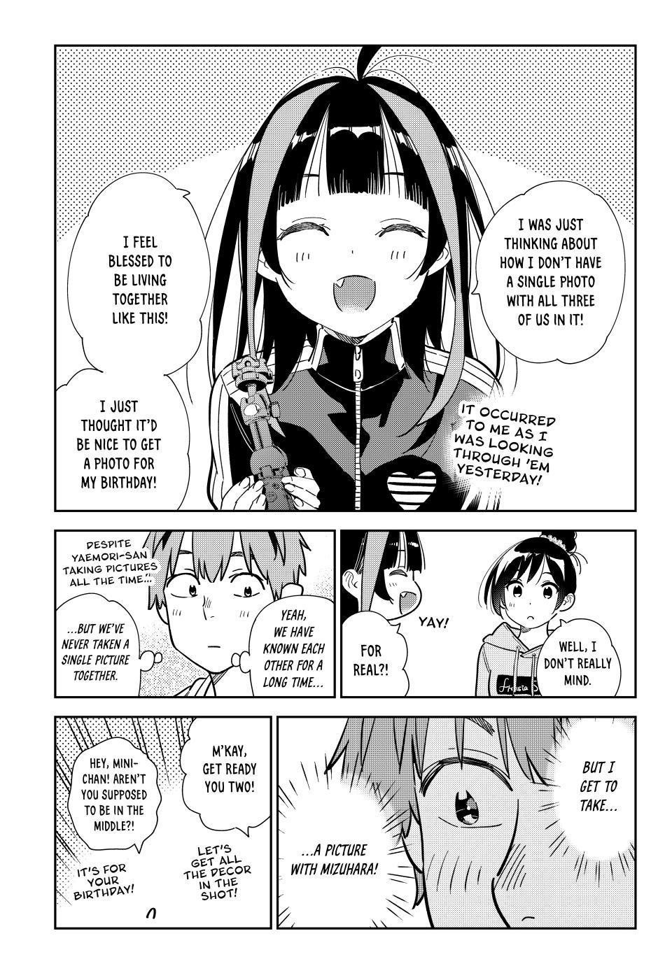 Rent-A-Girlfriend Chap 286 - Next Chap 287
