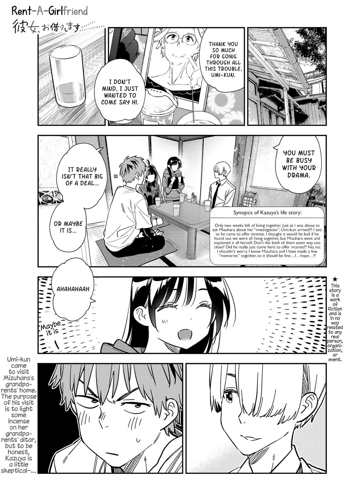 Rent-A-Girlfriend Chap 288 - Next Chap 289