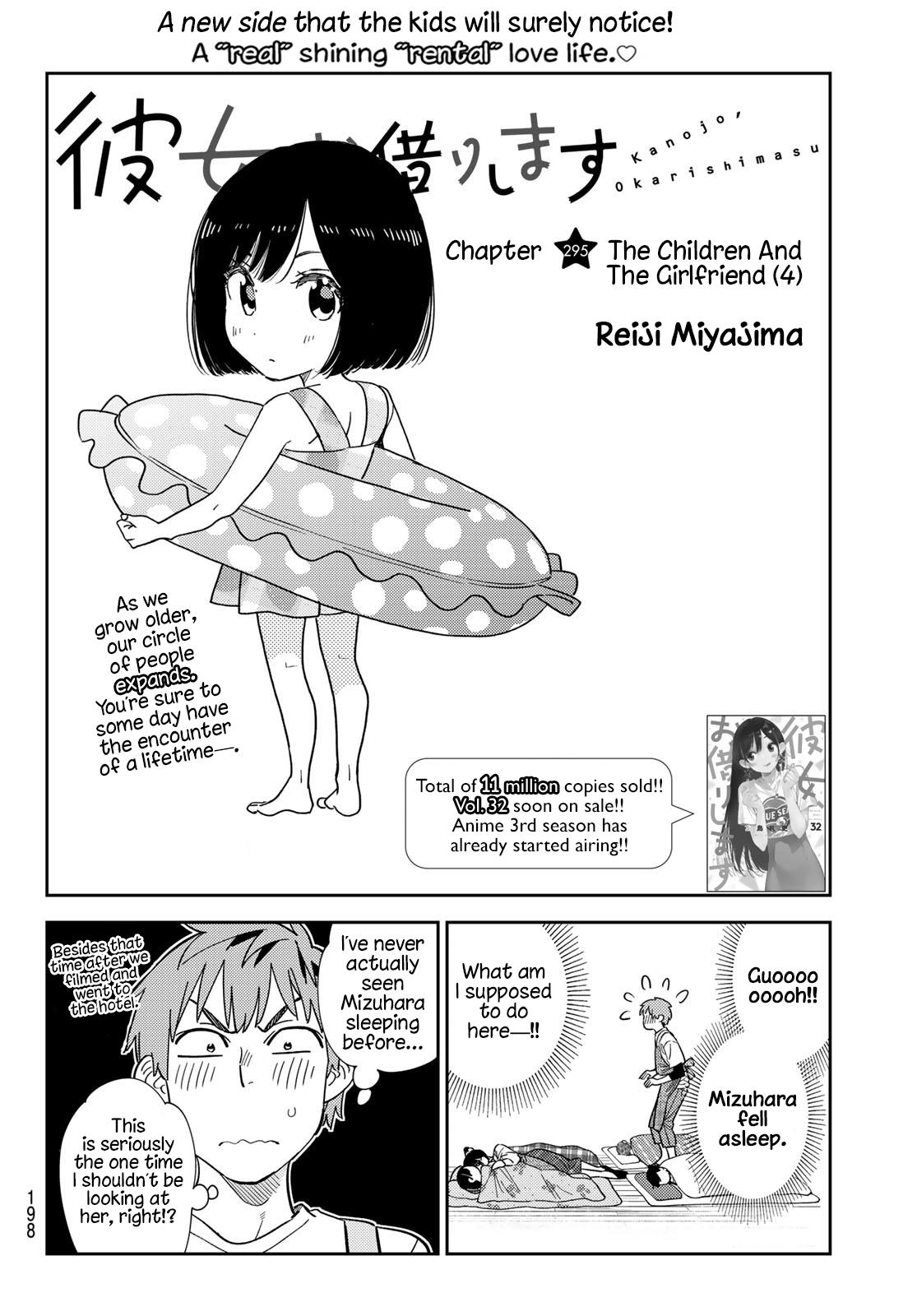 Rent-A-Girlfriend Chap 295 - Next Chap 296