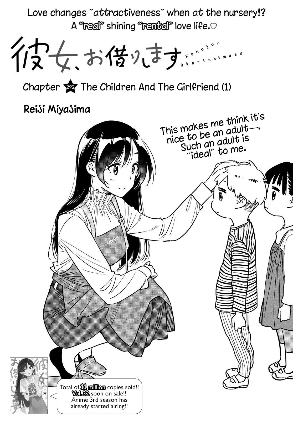 Rent-A-Girlfriend Chap 292 - Next Chap 293