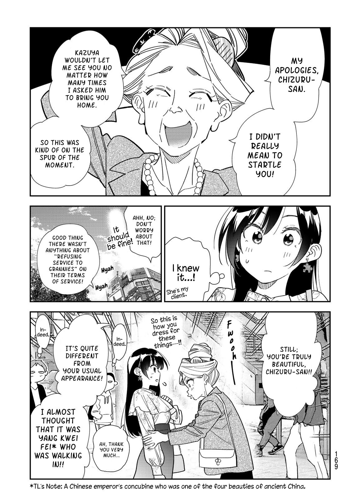Rent-A-Girlfriend Chap 308 - Next Chap 309