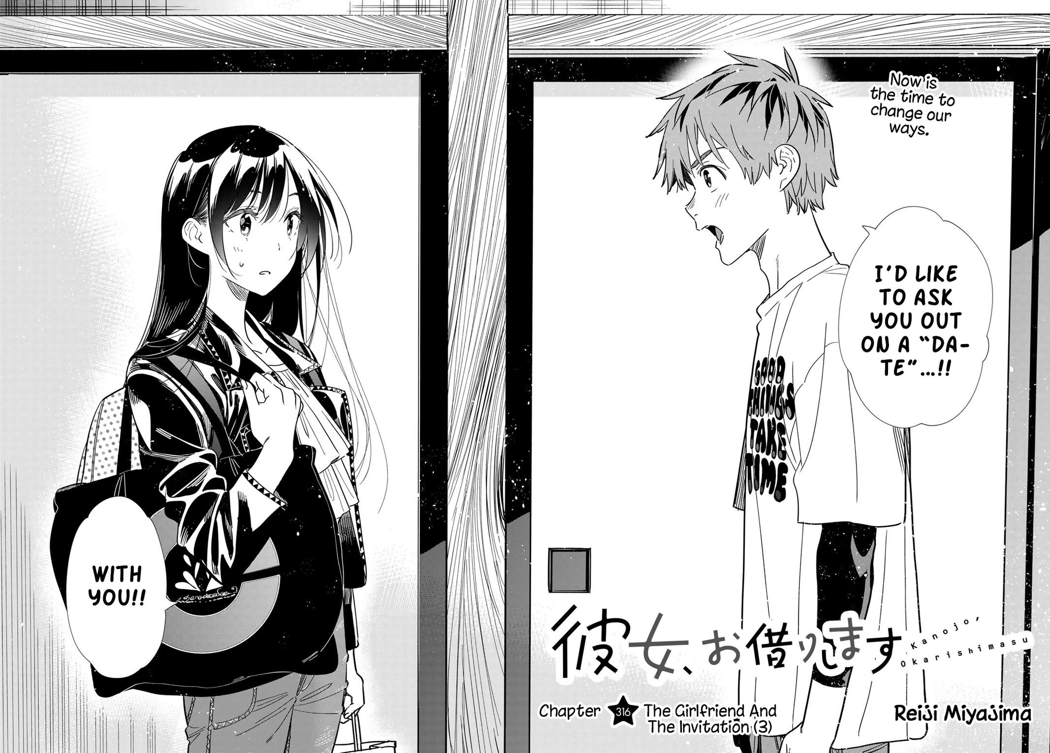 Rent-A-Girlfriend Chap 316 - Next Chap 317