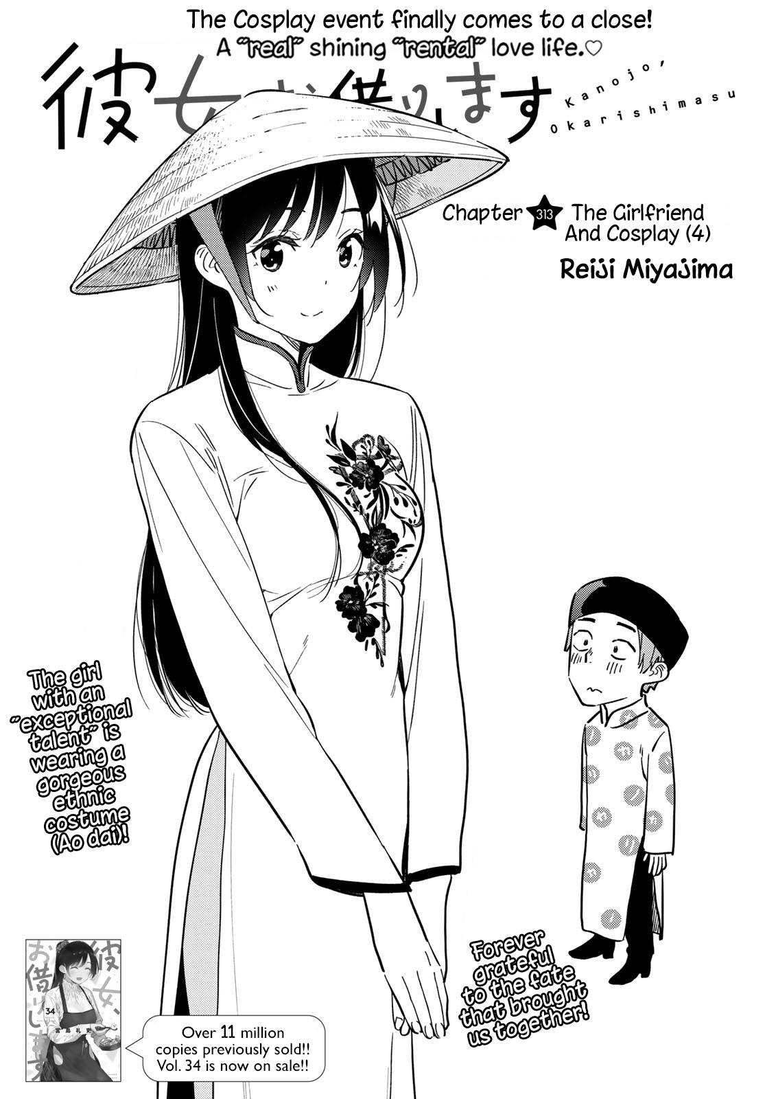 Rent-A-Girlfriend Chap 313 - Next Chap 314