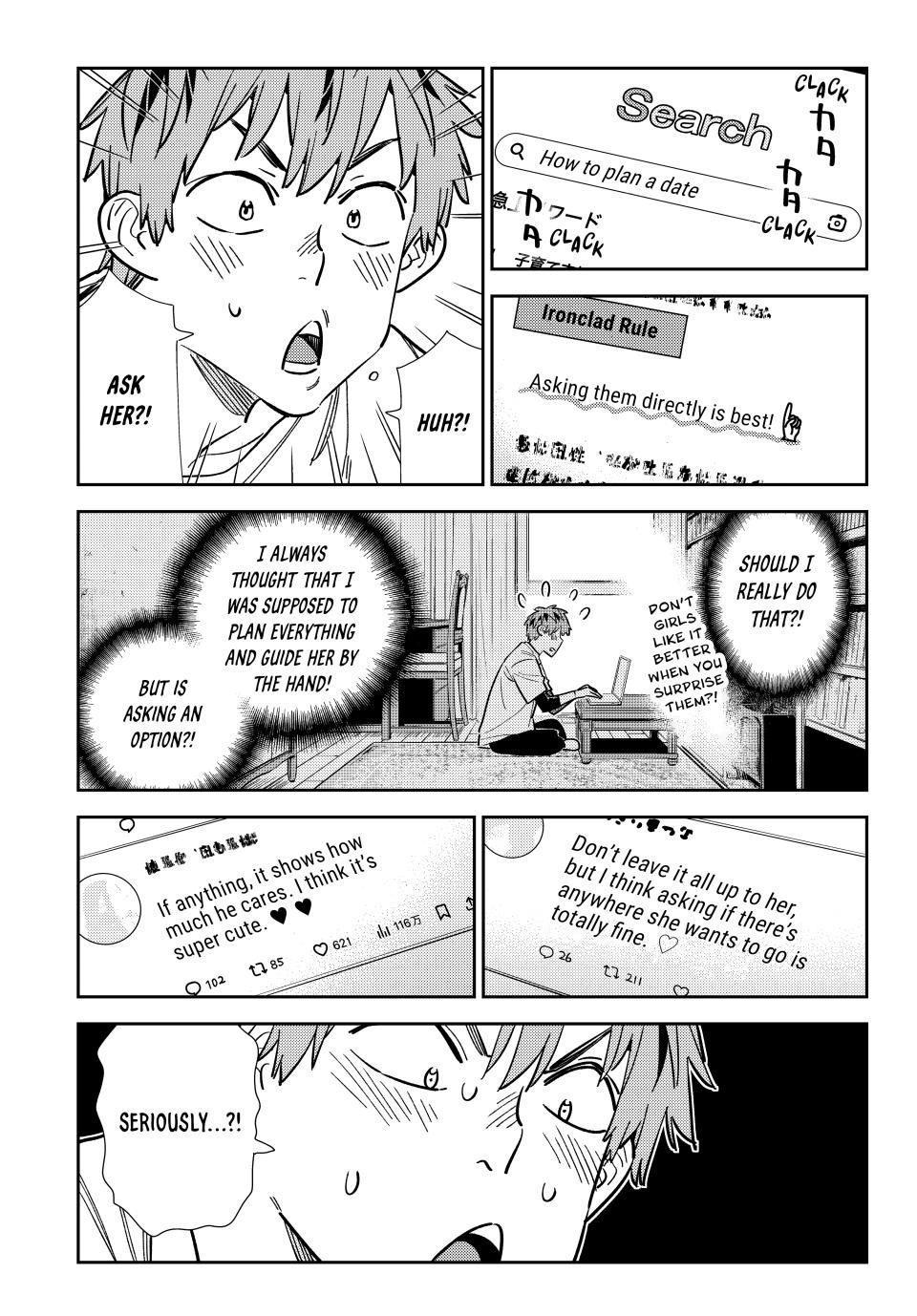 Rent-A-Girlfriend Chap 321 - Next Chap 322