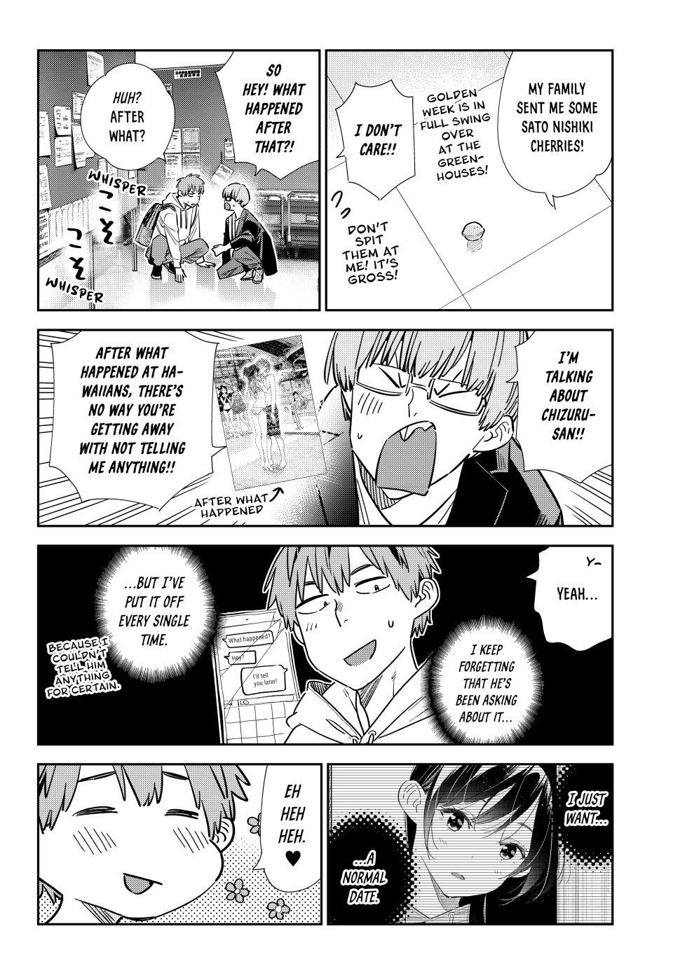 Rent-A-Girlfriend Chap 322 - Next Chap 323