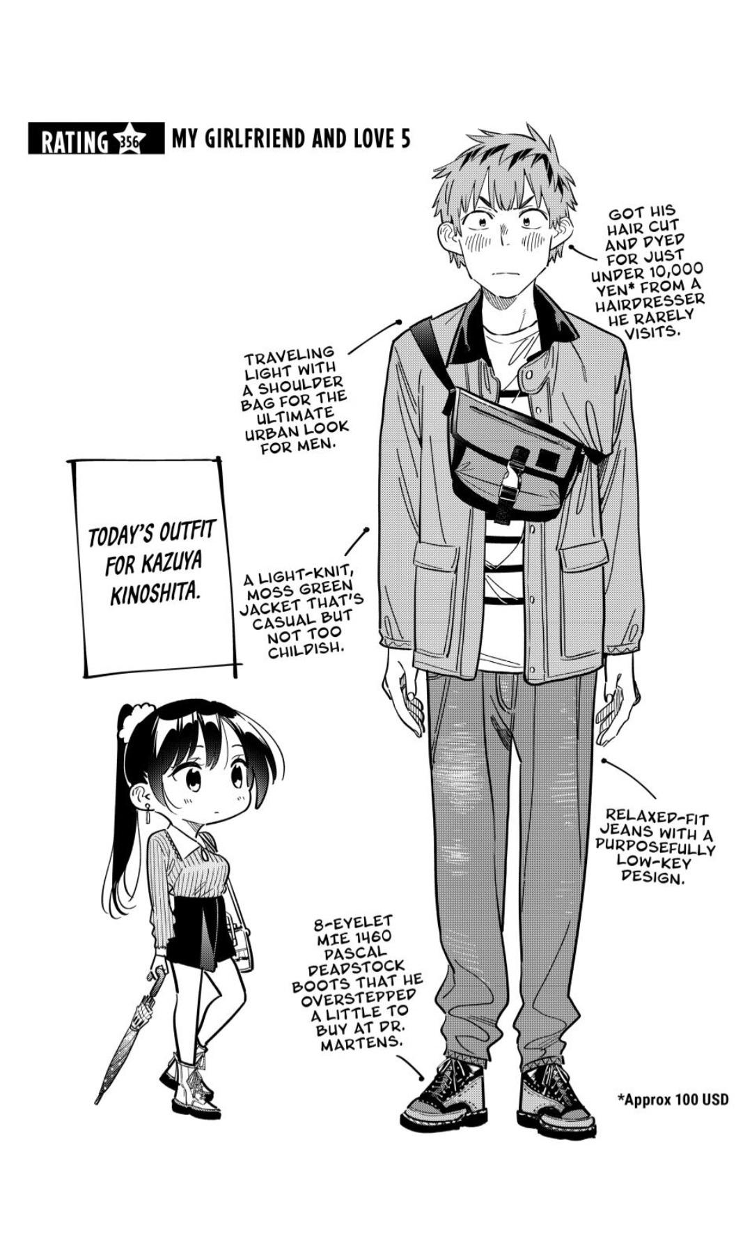 Rent-A-Girlfriend Chap 356 - Next Chap 357