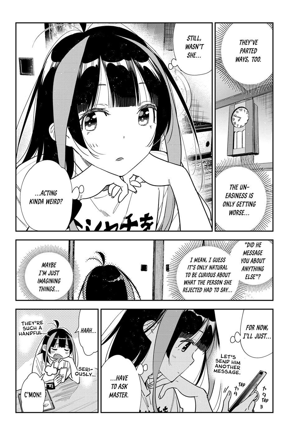 Rent-A-Girlfriend Chap 387 - Next Chap 388
