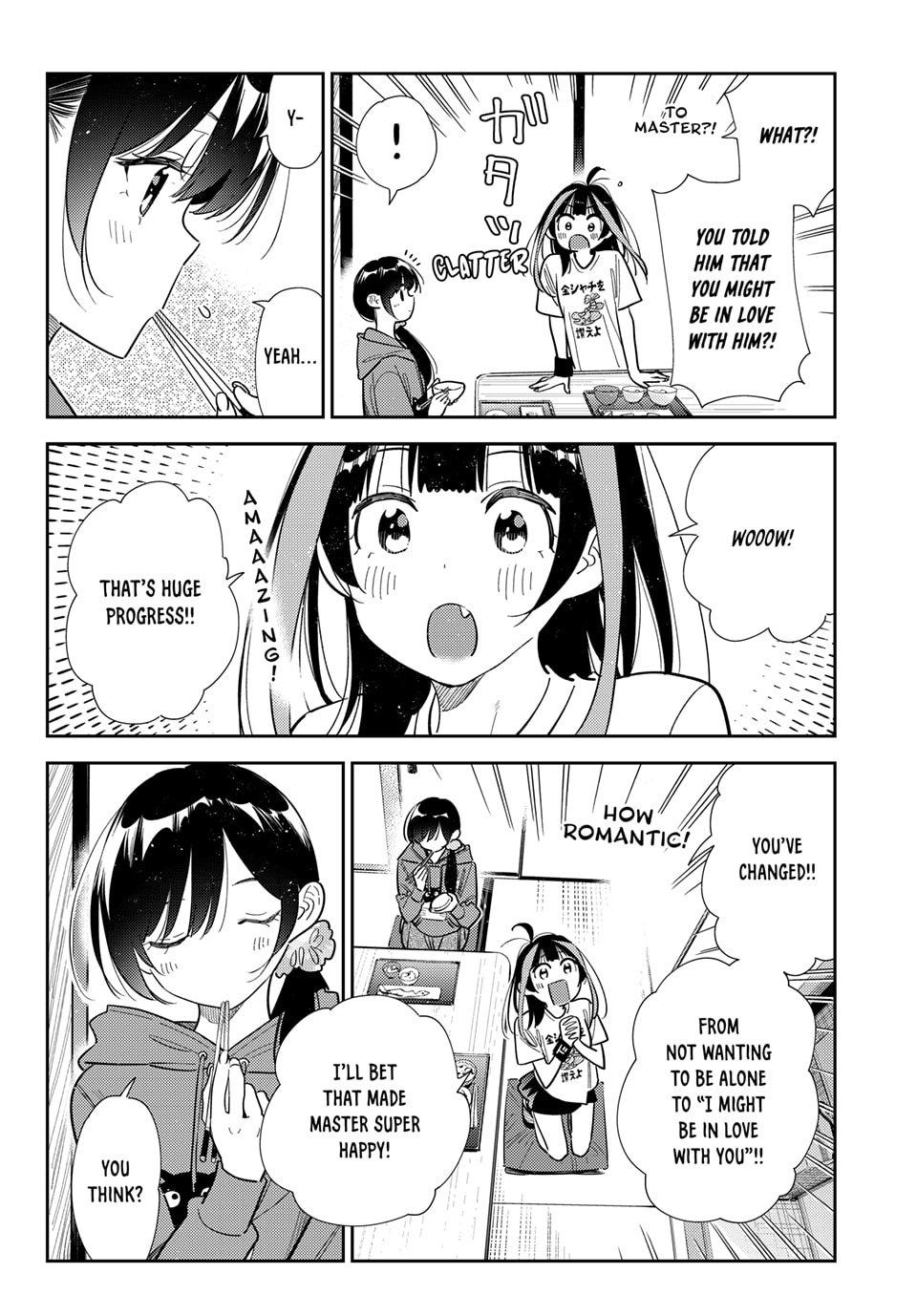 Rent-A-Girlfriend Chap 387 - Next Chap 388