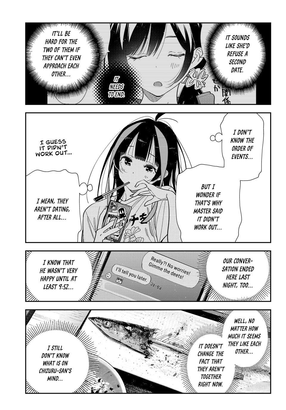 Rent-A-Girlfriend Chap 387 - Next Chap 388